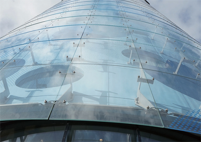 點(diǎn)接駁式玻璃幕墻